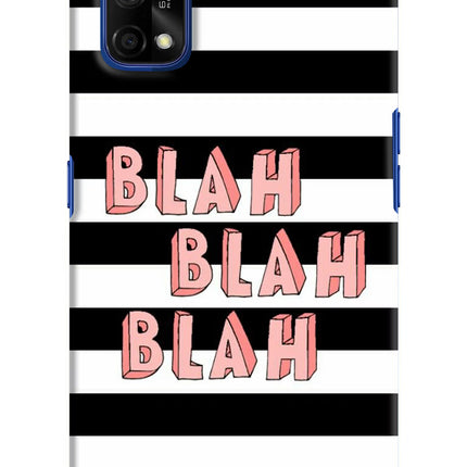 Blah Blah Blah Realme 7 Pro Hard Case Back Cover by Casekaro