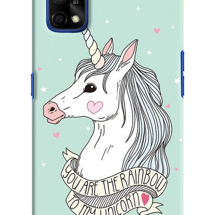 Unicorn Wallpaper Realme 7 Pro Hard Case Back Cover by Casekaro