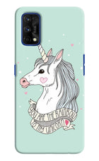 Unicorn Wallpaper Realme 7 Pro Hard Case Back Cover by Casekaro