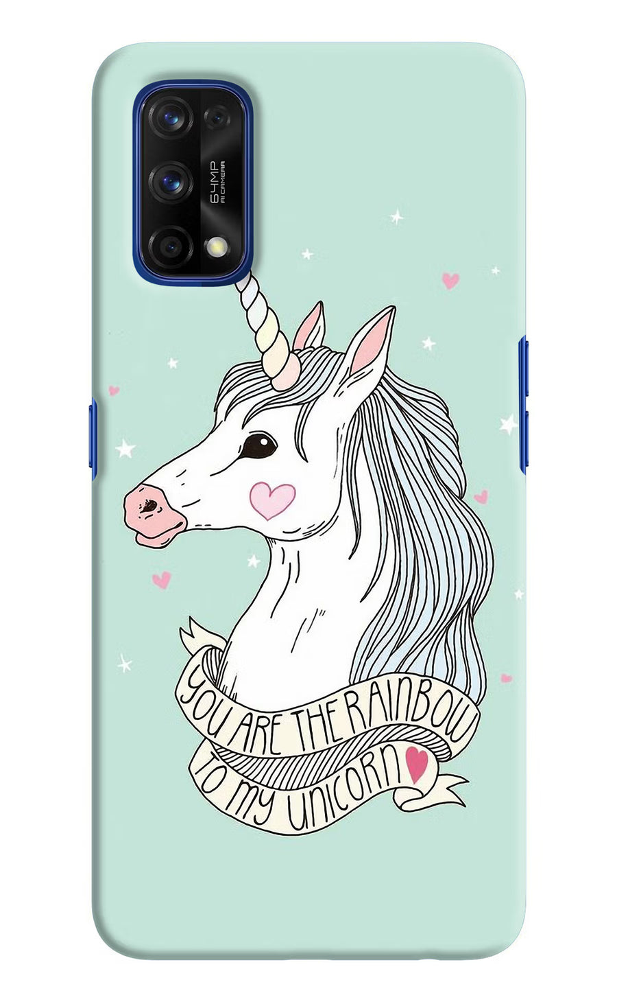 Unicorn Wallpaper Realme 7 Pro Back Cover, Hard case