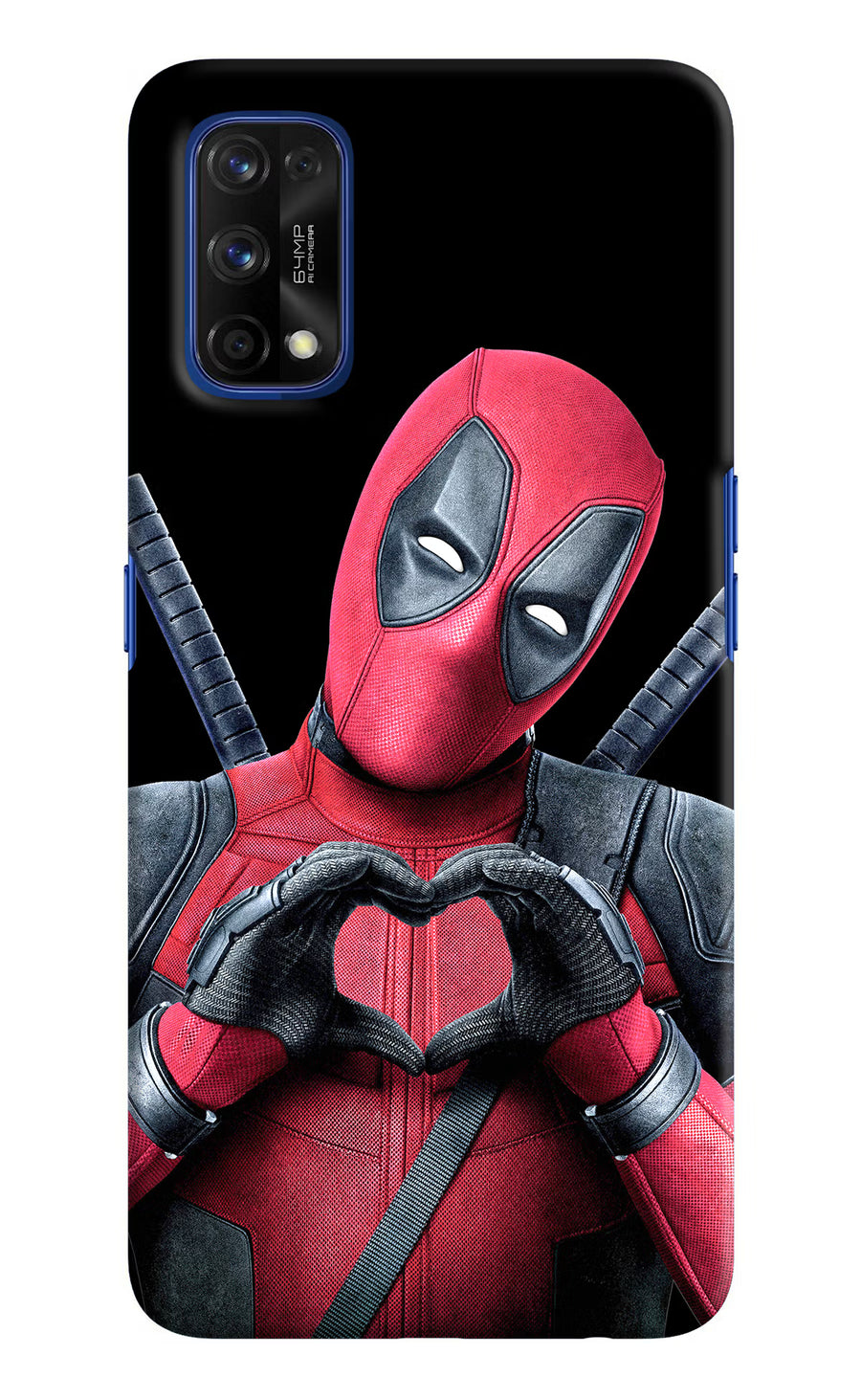 Deadpool Realme 7 Pro Back Cover, Hard case