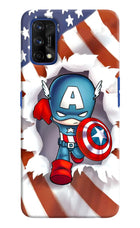 Captain America Realme 7 Pro Hard Case Back Cover by Casekaro