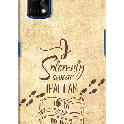 I Solemnly swear that i up to no good Realme 7 Pro Hard Case Back Cover by Casekaro