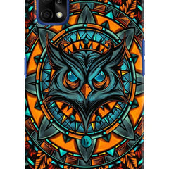 Angry Owl Art Realme 7 Pro Hard Case Back Cover by Casekaro