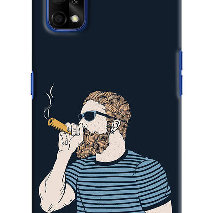 Smoking Realme 7 Pro Hard Case Back Cover by Casekaro