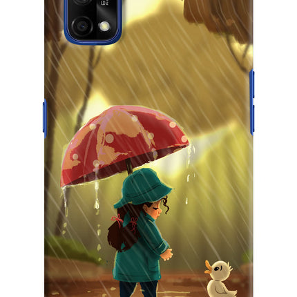 Rainy Day Realme 7 Pro Hard Case Back Cover by Casekaro