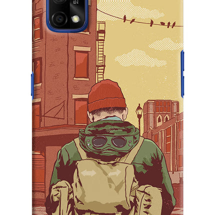 Adventurous Realme 7 Pro Hard Case Back Cover by Casekaro