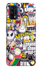Sticker Bomb Realme 7 Pro Hard Case Back Cover by Casekaro
