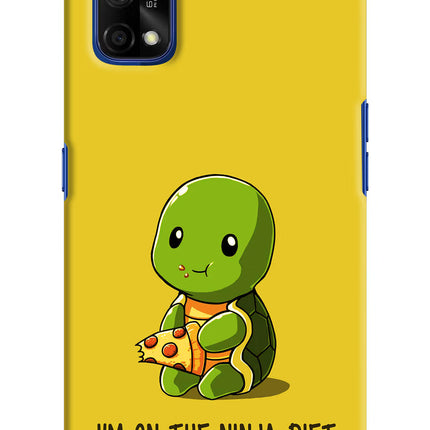 I'm on Ninja Diet Realme 7 Pro Hard Case Back Cover by Casekaro