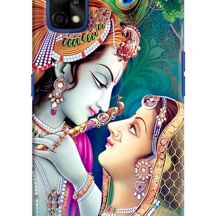 Lord Radha Krishna Realme 7 Pro Hard Case Back Cover by Casekaro