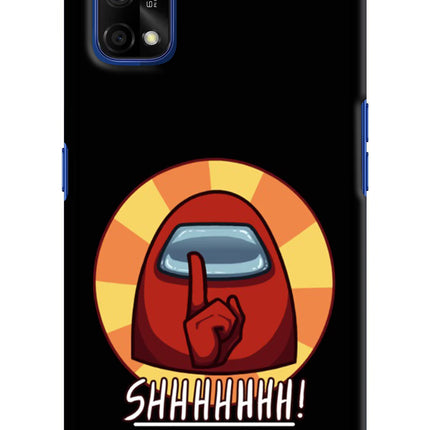 Among Us Shhh! Realme 7 Pro Hard Case Back Cover by Casekaro