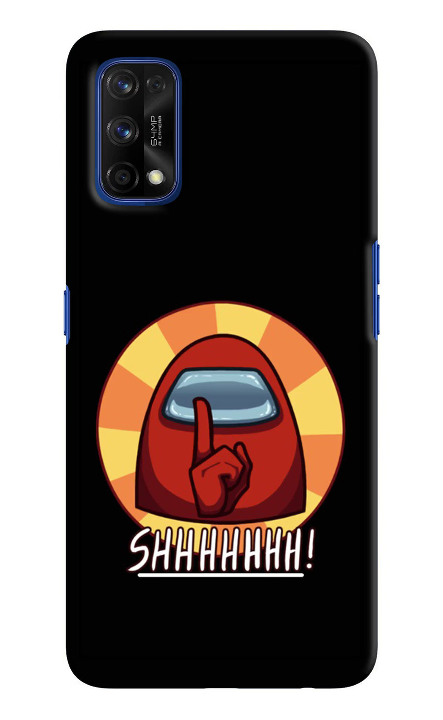 Among Us Shhh! Realme 7 Pro Back Cover, Hard case
