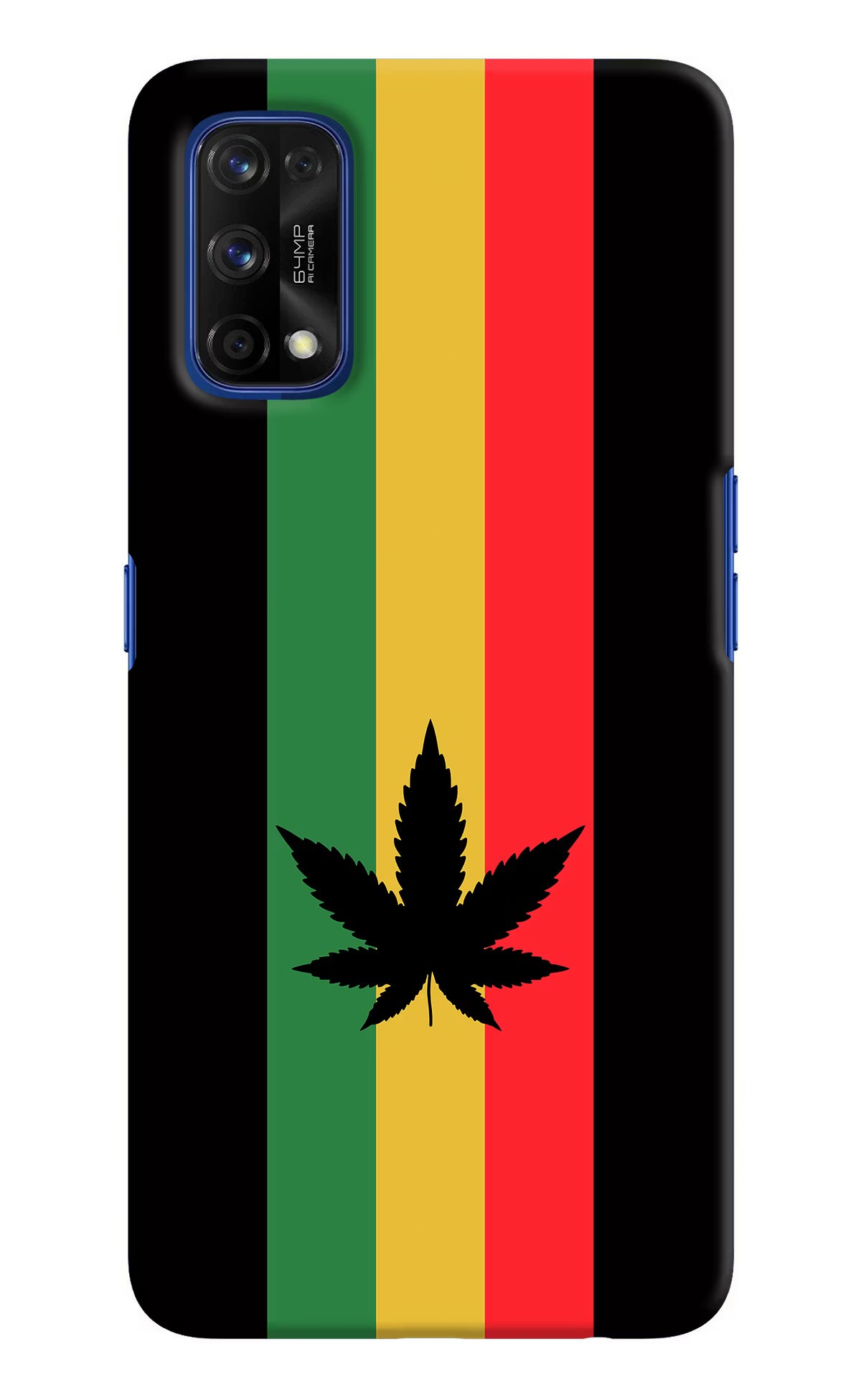 Weed Flag Realme 7 Pro Hard Case Back Cover by Casekaro
