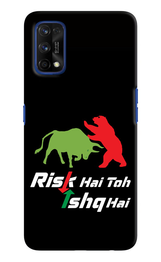 Risk Hai Toh Ishq Hai Realme 7 Pro Hard Case Back Cover by Casekaro