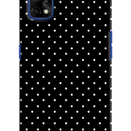 White Dots Realme 7 Pro Hard Case Back Cover by Casekaro
