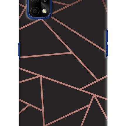 Geometric Pattern Realme 7 Pro Hard Case Back Cover by Casekaro