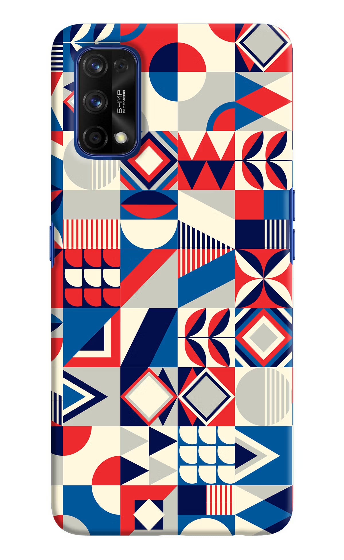 Colorful Pattern Realme 7 Pro Hard Case Back Cover by Casekaro