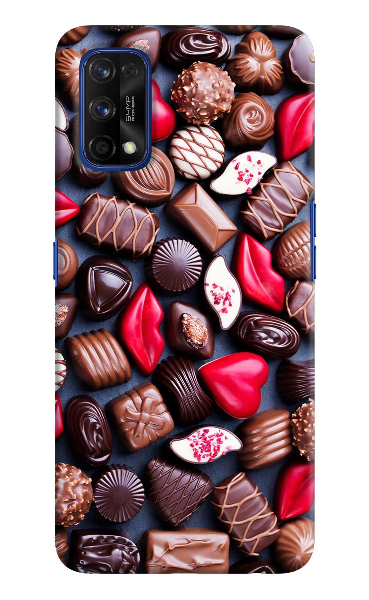 Chocolates Realme 7 Pro Hard Case Back Cover by Casekaro