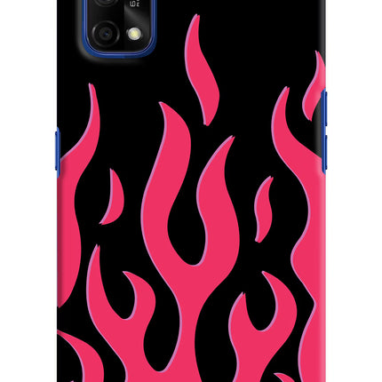 Fire Flames Realme 7 Pro Hard Case Back Cover by Casekaro