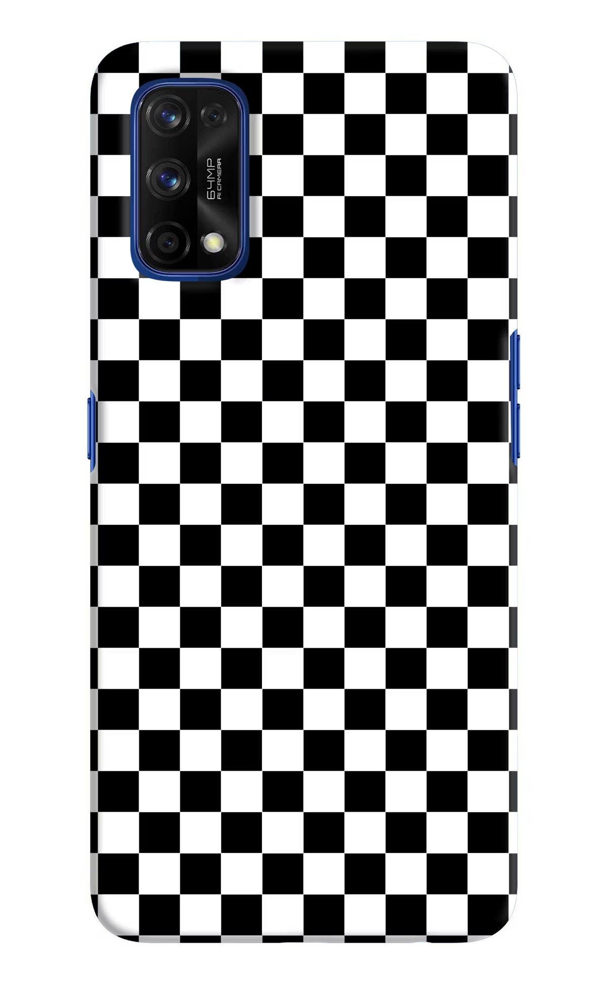 Chess Board Realme 7 Pro Hard Case Back Cover by Casekaro