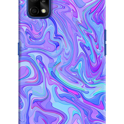 Glitter Realme 7 Pro Hard Case Back Cover by Casekaro