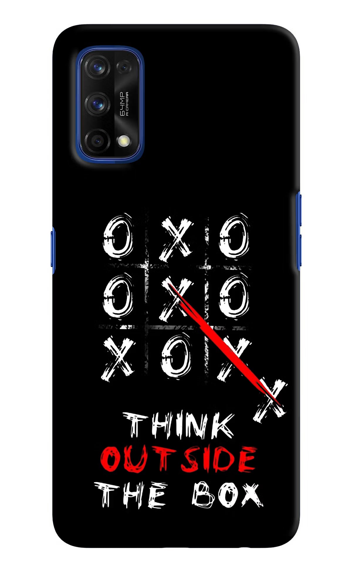 Think out of the BOX Realme 7 Pro Hard Case Back Cover by Casekaro