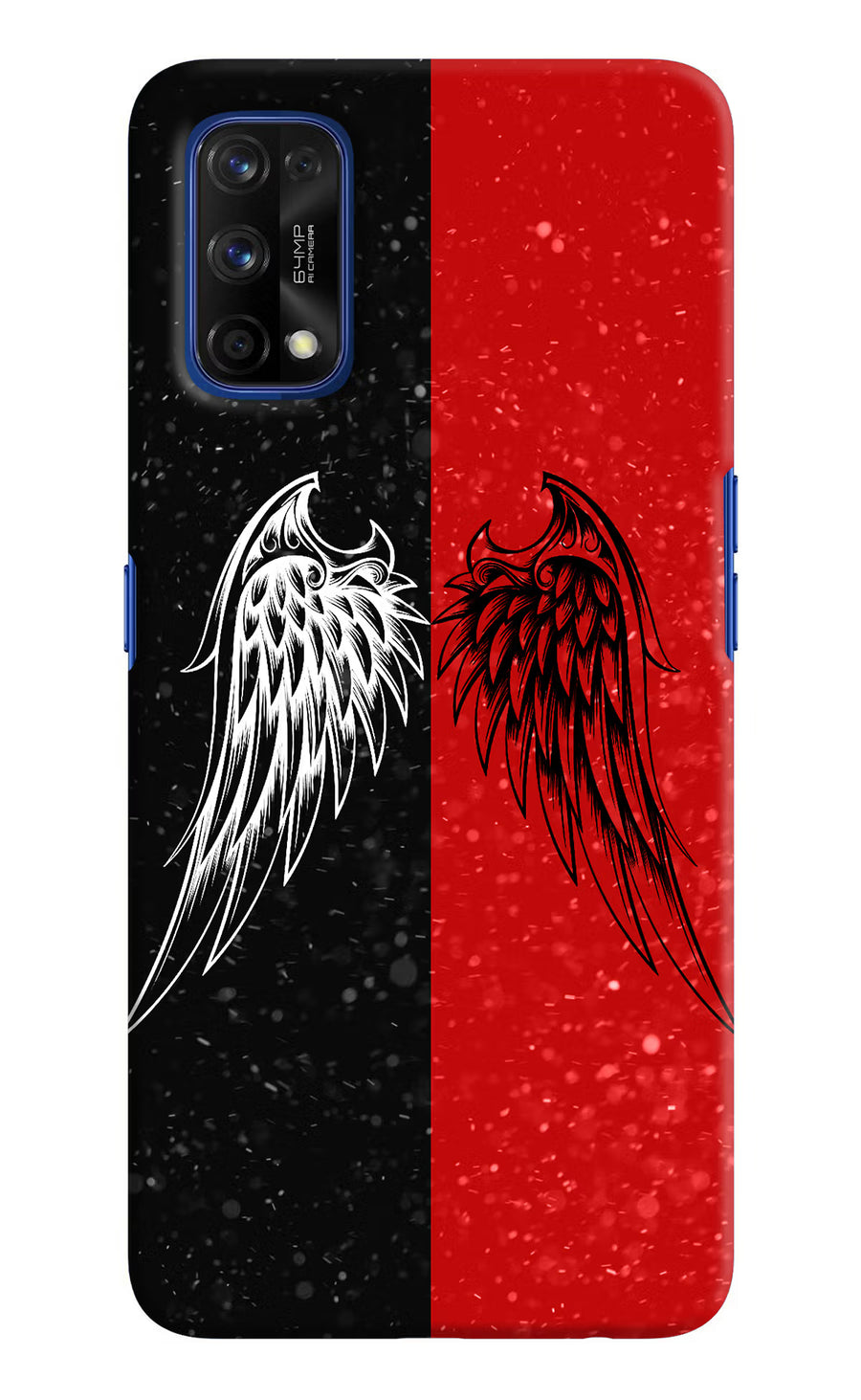 Wings Realme 7 Pro Back Cover, Hard case