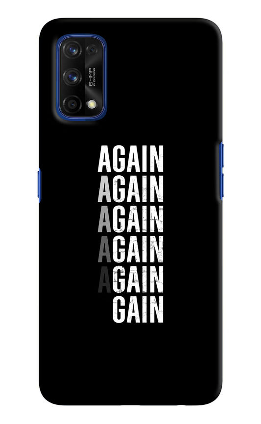 Again Again Gain Realme 7 Pro Hard Case Back Cover by Casekaro