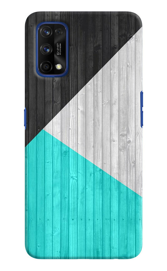 Wooden Abstract Realme 7 Pro Hard Case Back Cover by Casekaro