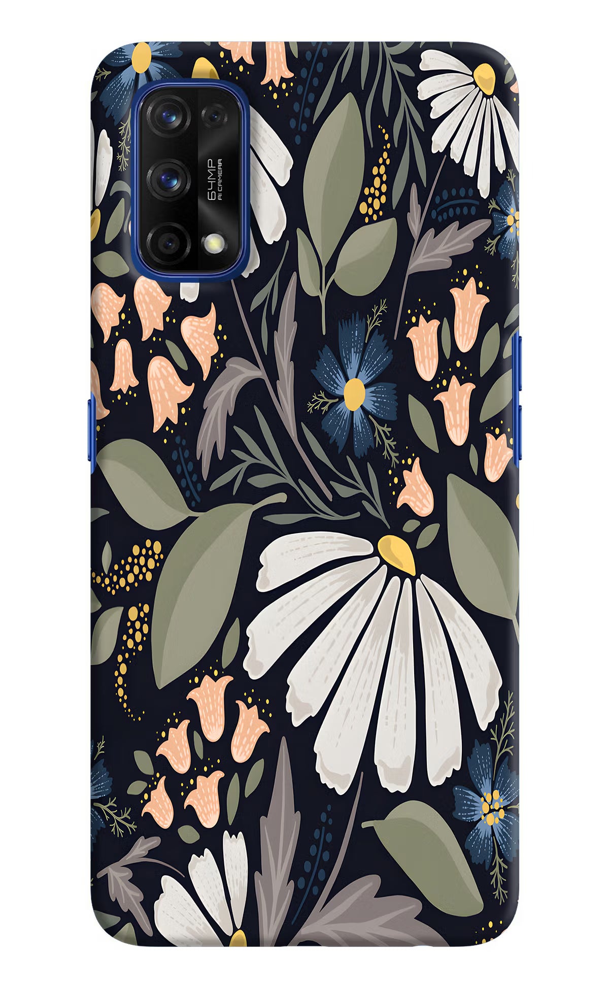 Flowers Art Realme 7 Pro Hard Case Back Cover by Casekaro