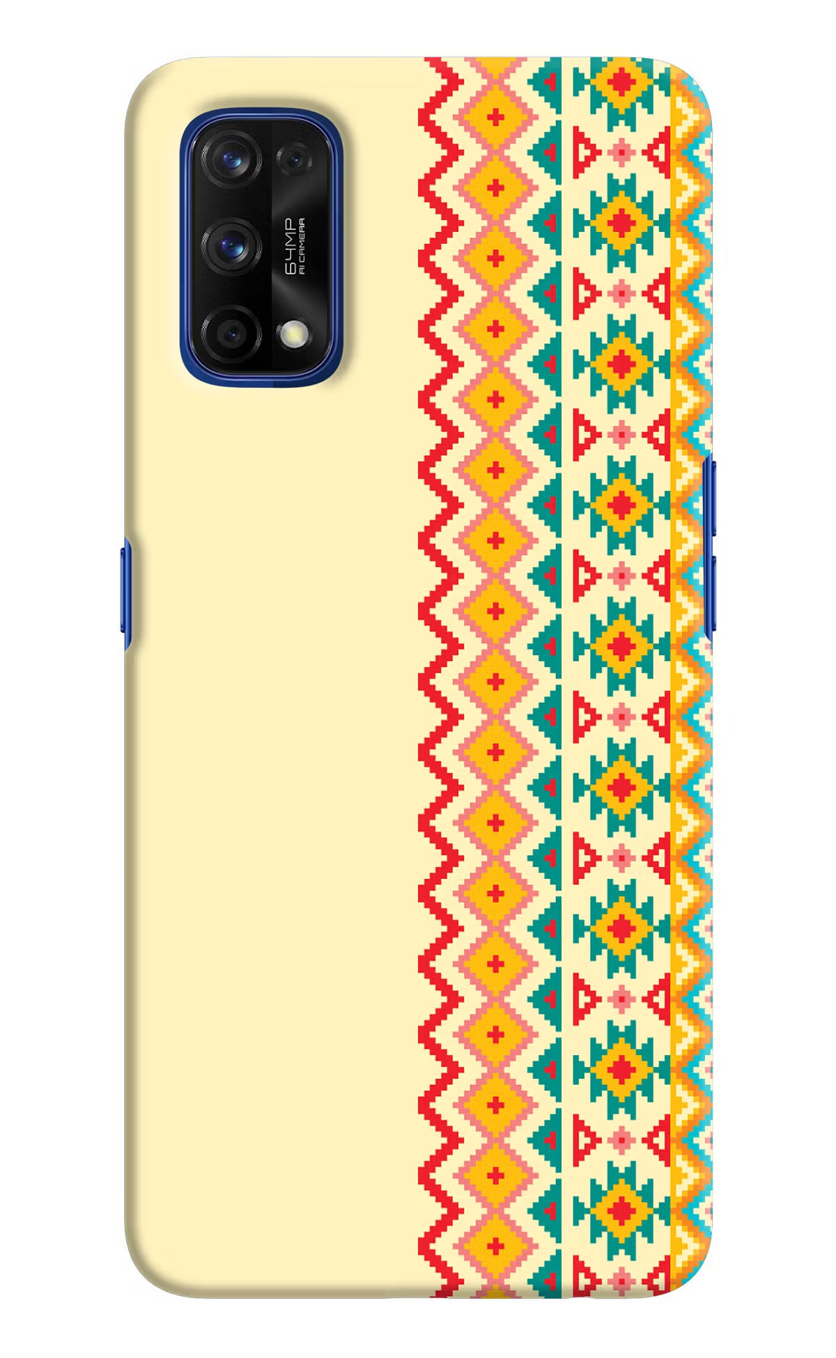 Ethnic Seamless Realme 7 Pro Hard Case Back Cover by Casekaro