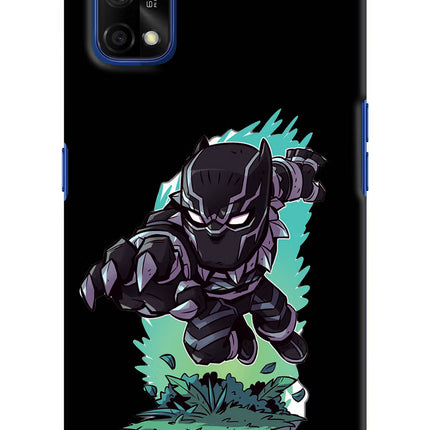Black Panther Realme 7 Pro Hard Case Back Cover by Casekaro