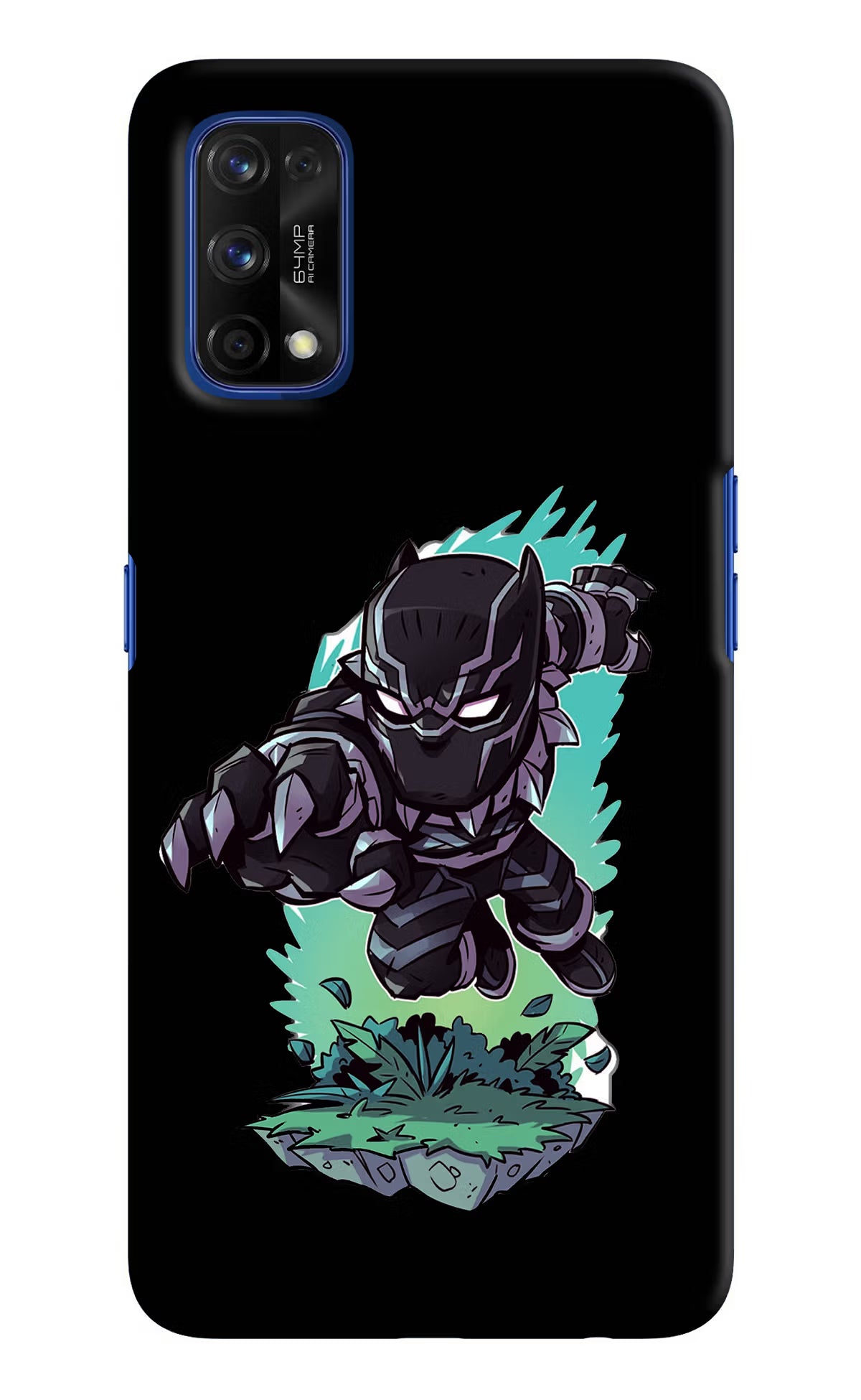 Black Panther Realme 7 Pro Hard Case Back Cover by Casekaro