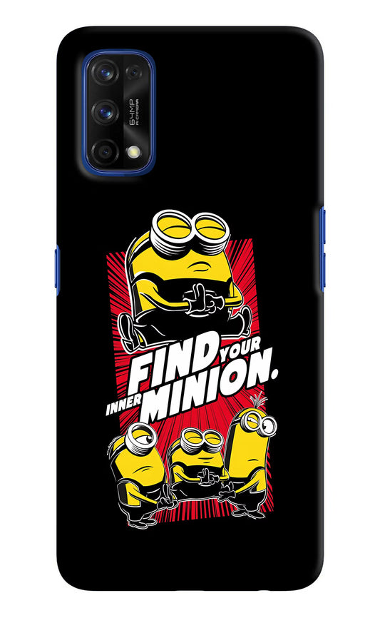 Find your inner Minion Realme 7 Pro Hard Case Back Cover by Casekaro