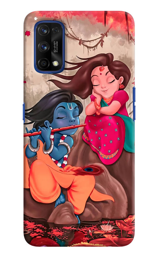 Radhe Krishna Realme 7 Pro Hard Case Back Cover by Casekaro