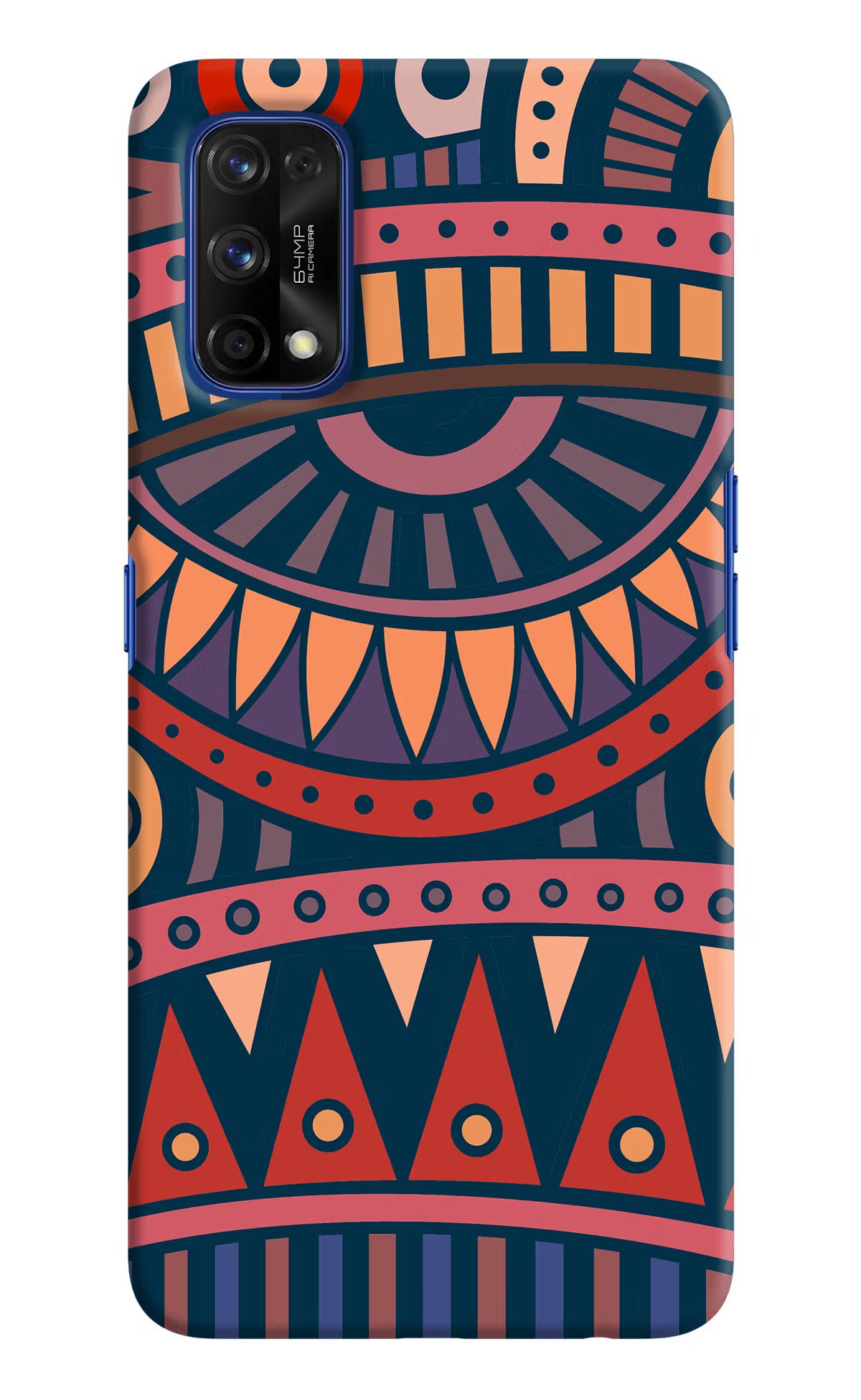 African Culture Design Realme 7 Pro Hard Case Back Cover by Casekaro