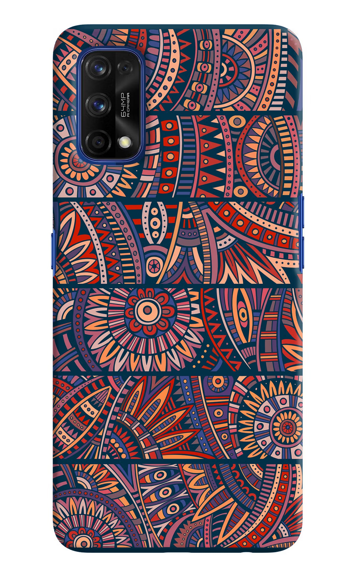 African Culture Design Realme 7 Pro Hard Case Back Cover by Casekaro