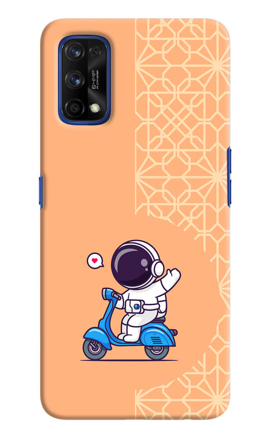 Cute Astronaut Riding Realme 7 Pro Hard Case Back Cover by Casekaro