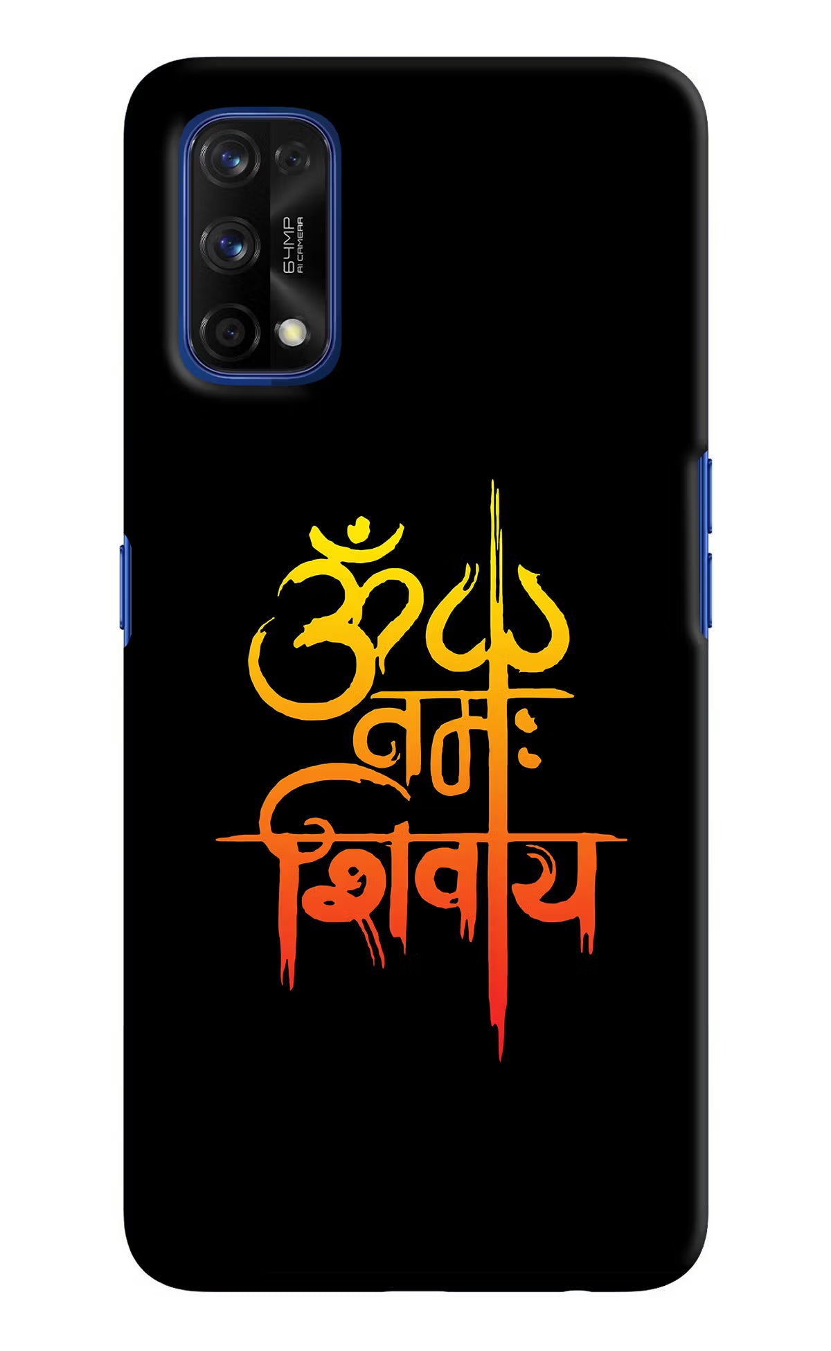 Om Namah Shivay Realme 7 Pro Hard Case Back Cover by Casekaro