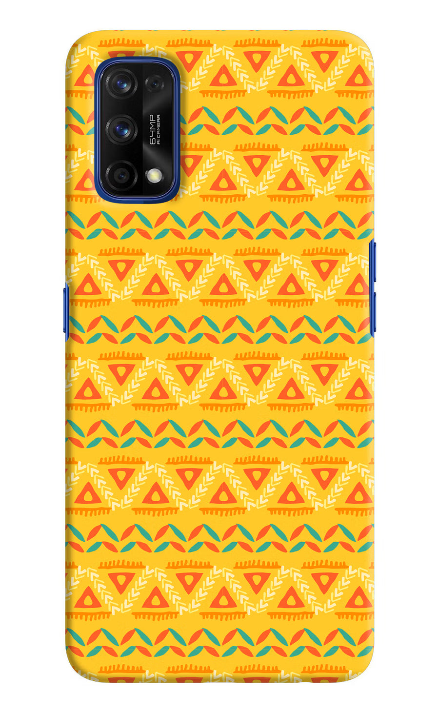 Tribal Pattern Realme 7 Pro Back Cover, Hard case