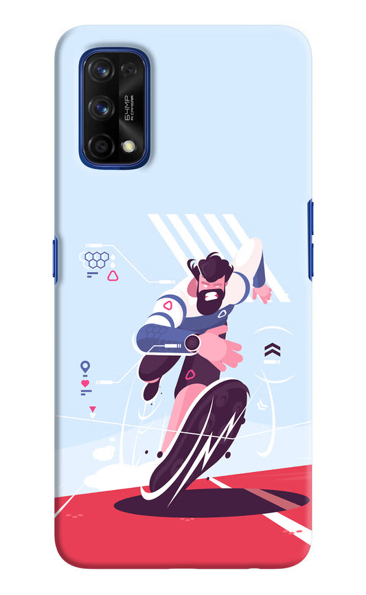 Run Pro Realme 7 Pro Hard Case Back Cover by Casekaro