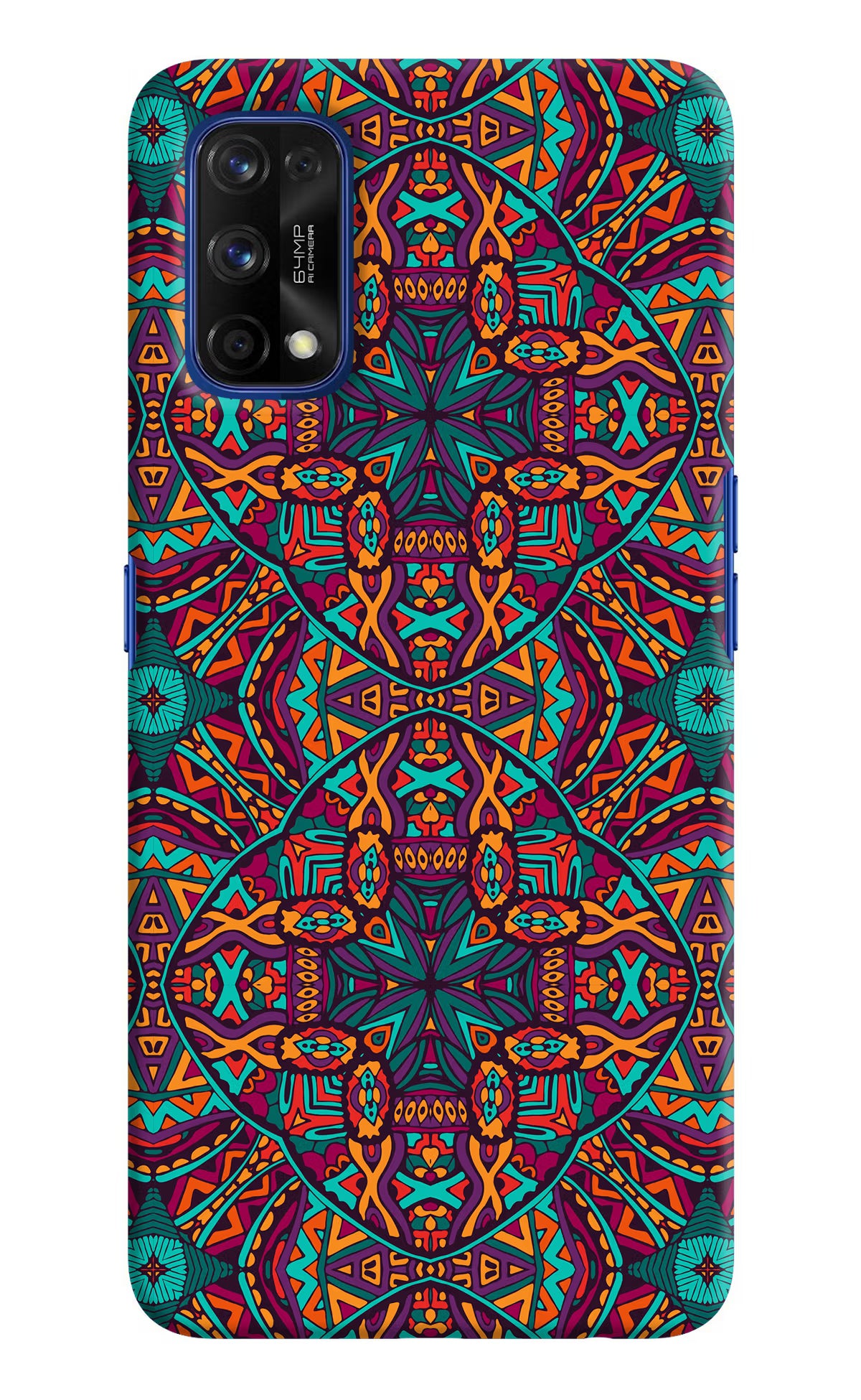 Colour Mandala Realme 7 Pro Hard Case Back Cover by Casekaro