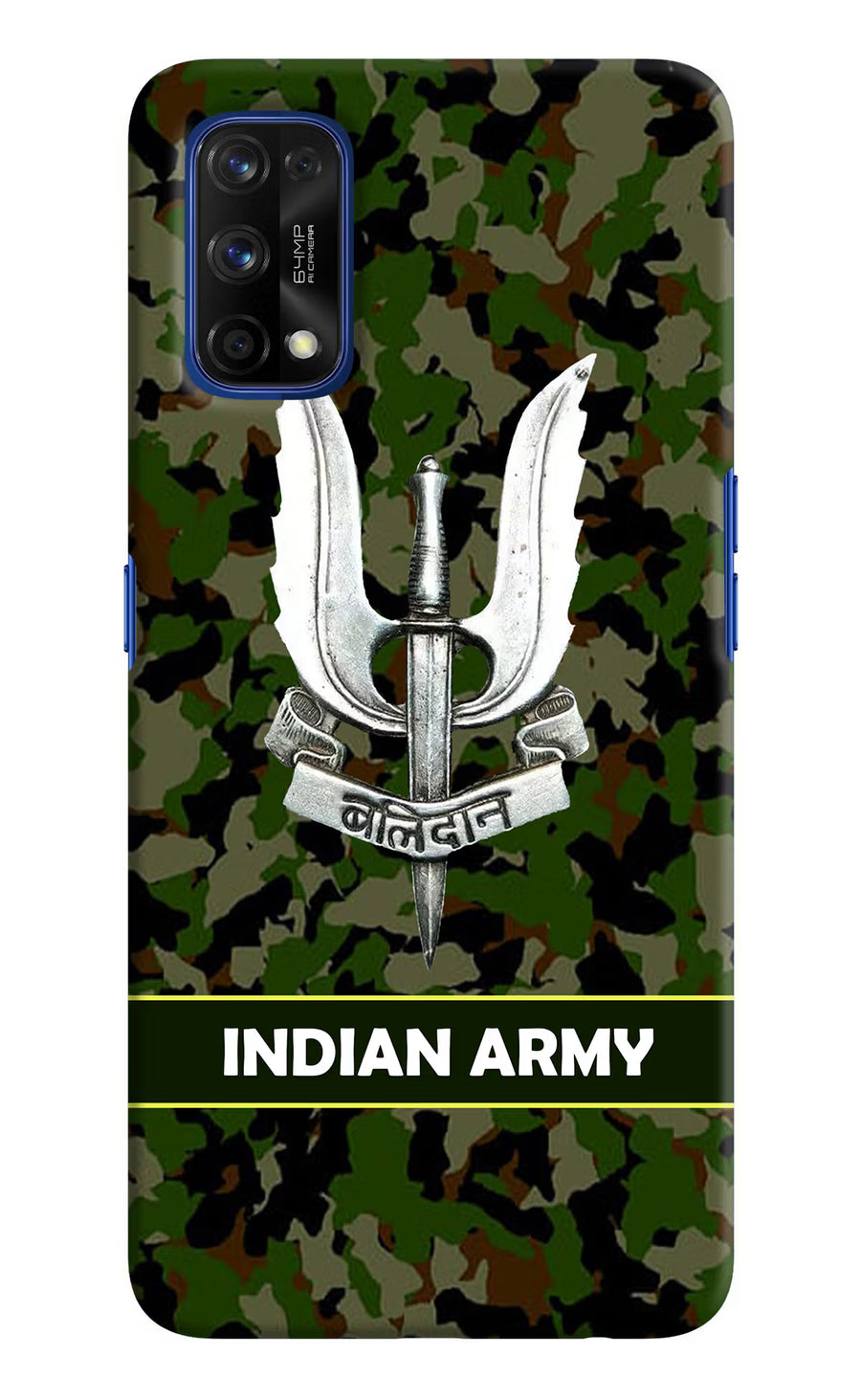 Balidan Indian Logo Realme 7 Pro Back Cover, Hard case