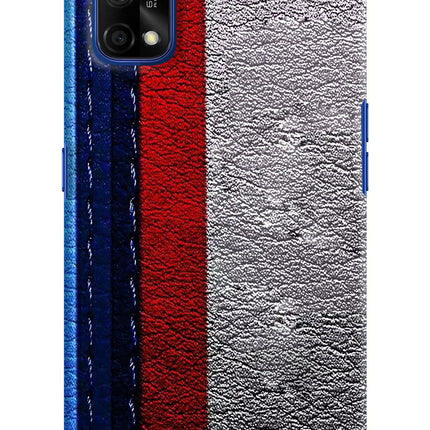BMW Stripes Realme 7 Pro Hard Case Back Cover by Casekaro