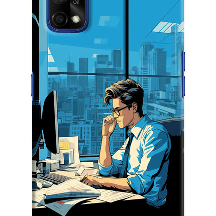 Focused Hustler (AI Generated) Realme 7 Pro Hard Case Back Cover by Casekaro