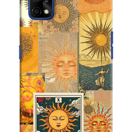 Sun Realme 7 Pro Hard Case Back Cover by Casekaro