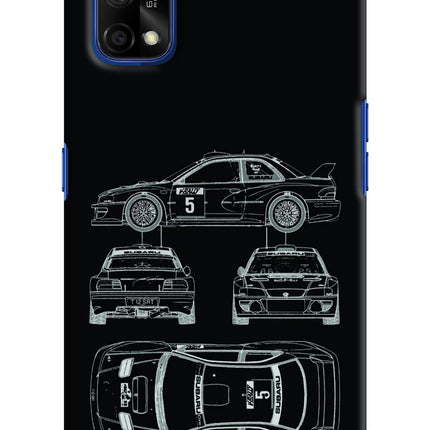 WRC'99 Realme 7 Pro Hard Case Back Cover by Casekaro