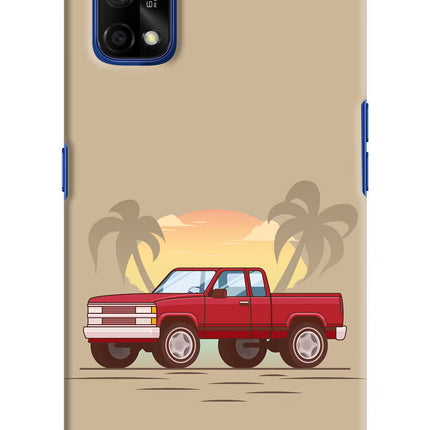 Desert Classic Drive Realme 7 Pro Hard Case Back Cover by Casekaro