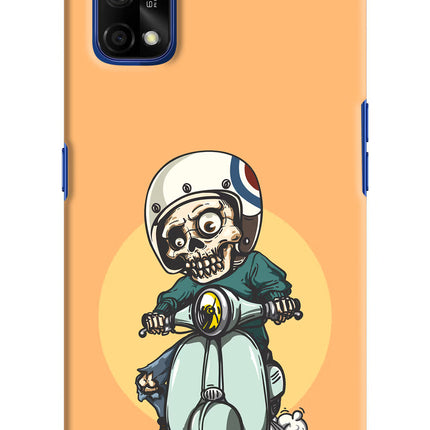 Undead Biker Realme 7 Pro Hard Case Back Cover by Casekaro