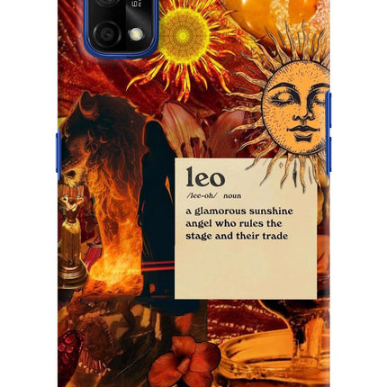 Leo Zodiac Realme 7 Pro Hard Case Back Cover by Casekaro